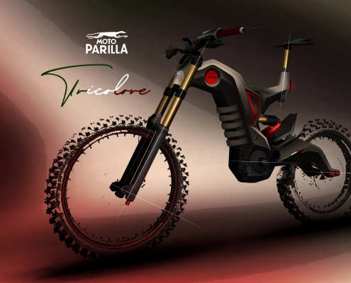 Moto Parilla Tricolore e MTB