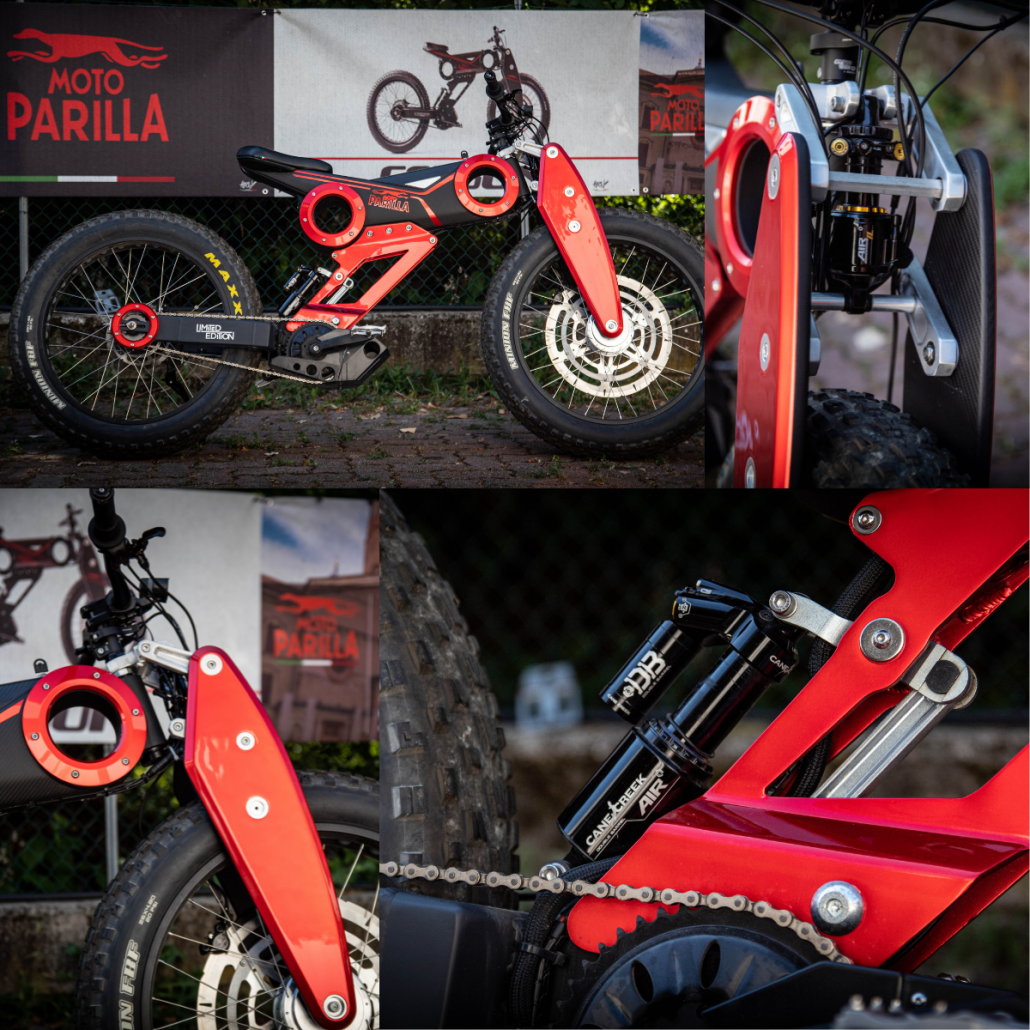 Moto Parilla Carbon Passione